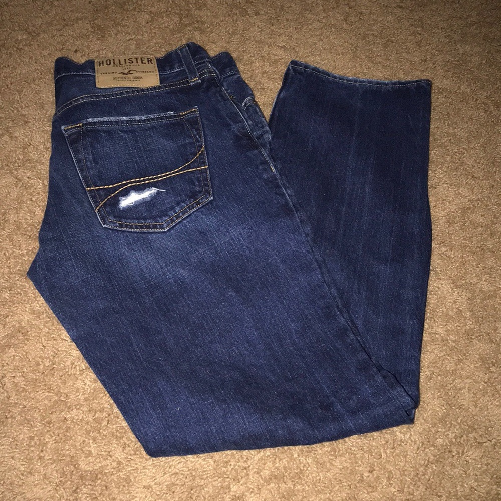Size 30 men’s straight holy jeans